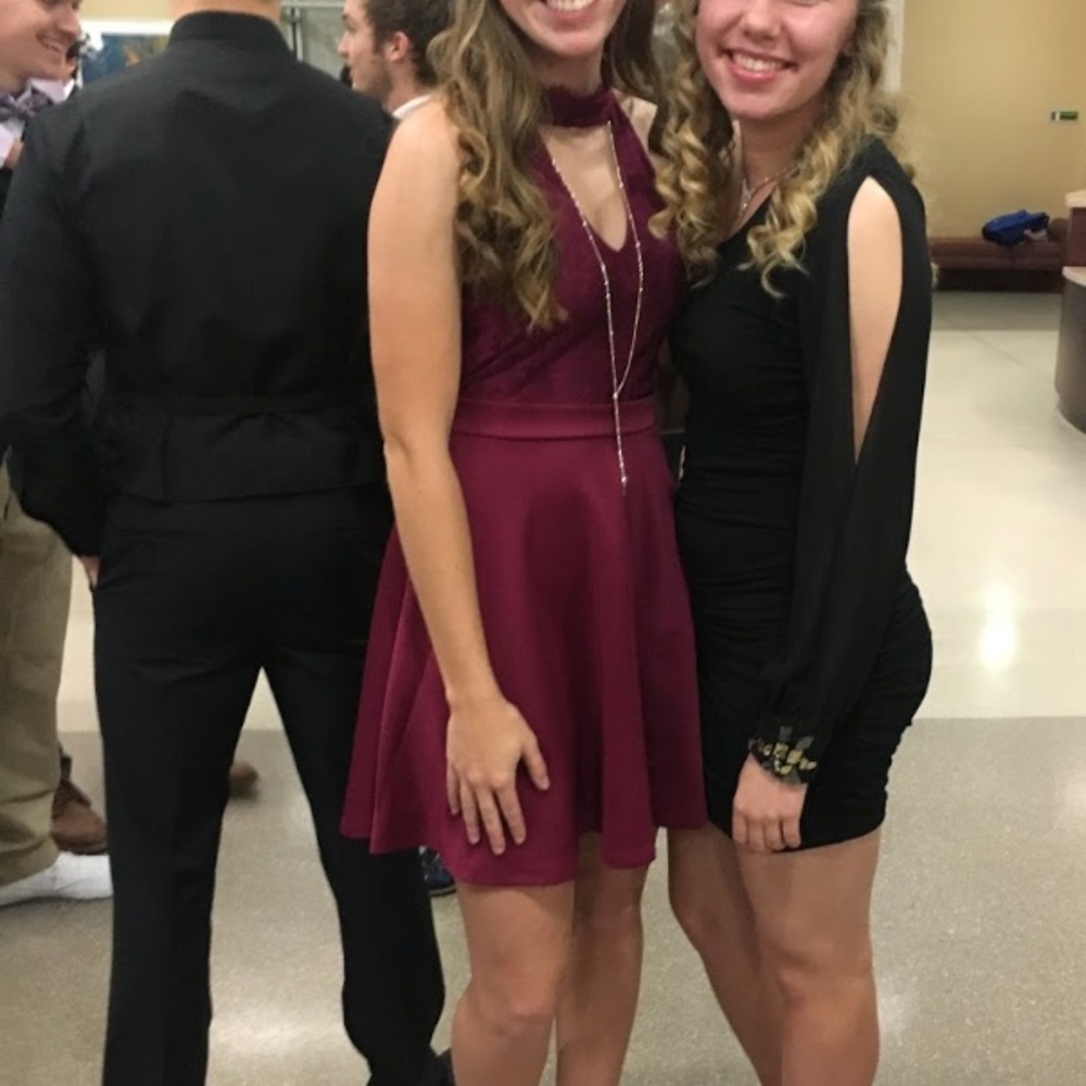 Formal Keyhole Dress from Francesca’s